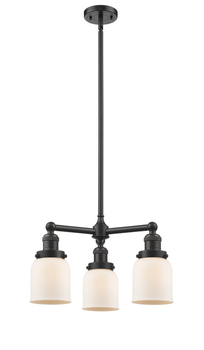 Innovations - 207-OB-G51-LED - LED Chandelier - Franklin Restoration - Oil Rubbed Bronze