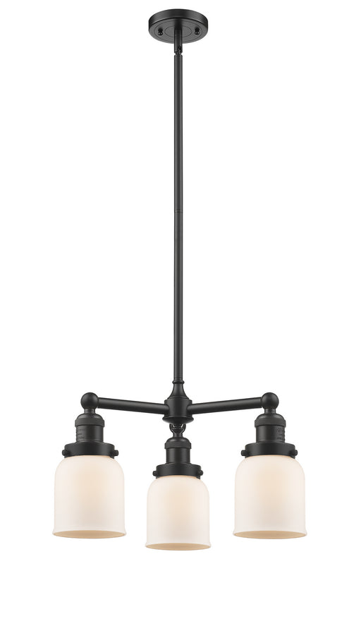 Innovations - 207-OB-G51-LED - LED Chandelier - Franklin Restoration - Oil Rubbed Bronze