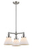 Innovations - 207-SN-G41-LED - LED Chandelier - Franklin Restoration - Brushed Satin Nickel