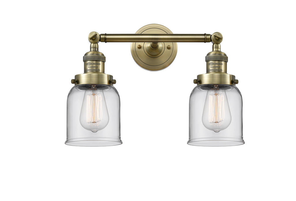 Innovations - 208-AB-G52-LED - LED Bath Vanity - Franklin Restoration - Antique Brass