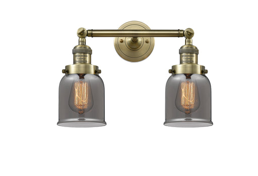 Innovations - 208-AB-G53 - Two Light Bath Vanity - Franklin Restoration - Antique Brass