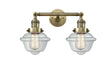Innovations - 208-AB-G532 - Two Light Bath Vanity - Franklin Restoration - Antique Brass