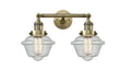 Innovations - 208-AB-G534 - Two Light Bath Vanity - Franklin Restoration - Antique Brass