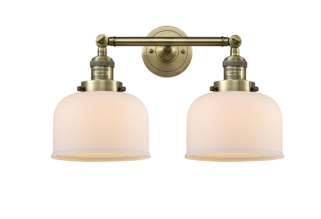 Innovations - 208-AB-G71-LED - LED Bath Vanity - Franklin Restoration - Antique Brass