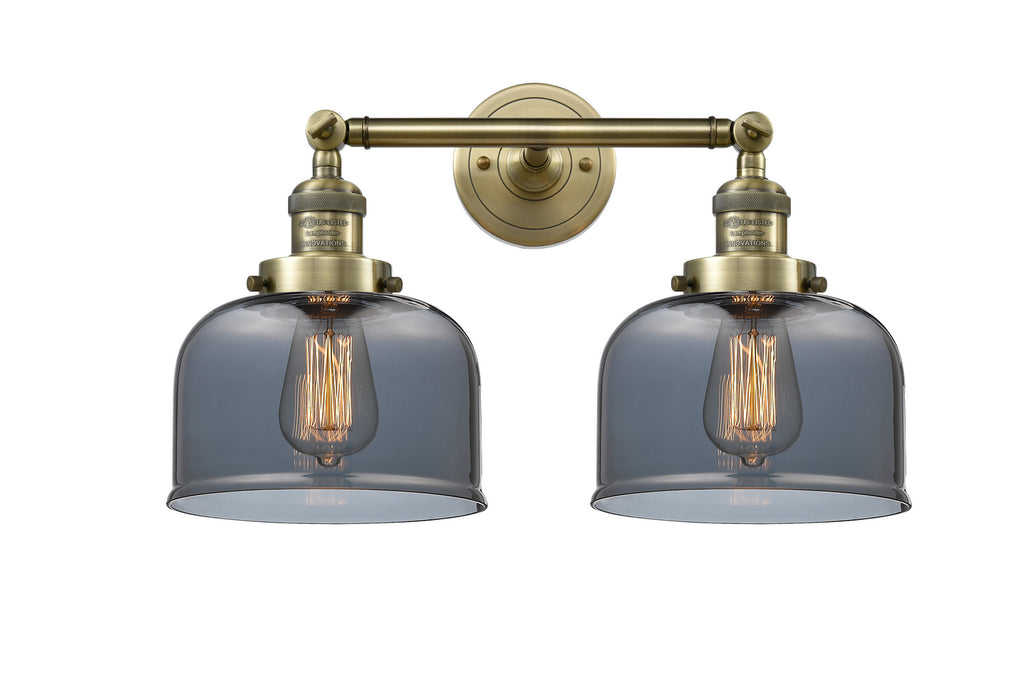 Innovations - 208-AB-G73-LED - LED Bath Vanity - Franklin Restoration - Antique Brass