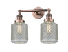 Innovations - 208-AC-G262 - Two Light Bath Vanity - Franklin Restoration - Antique Copper