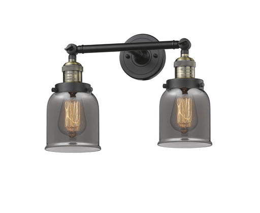 Innovations - 208-BAB-G53 - Two Light Bath Vanity - Franklin Restoration - Black Antique Brass