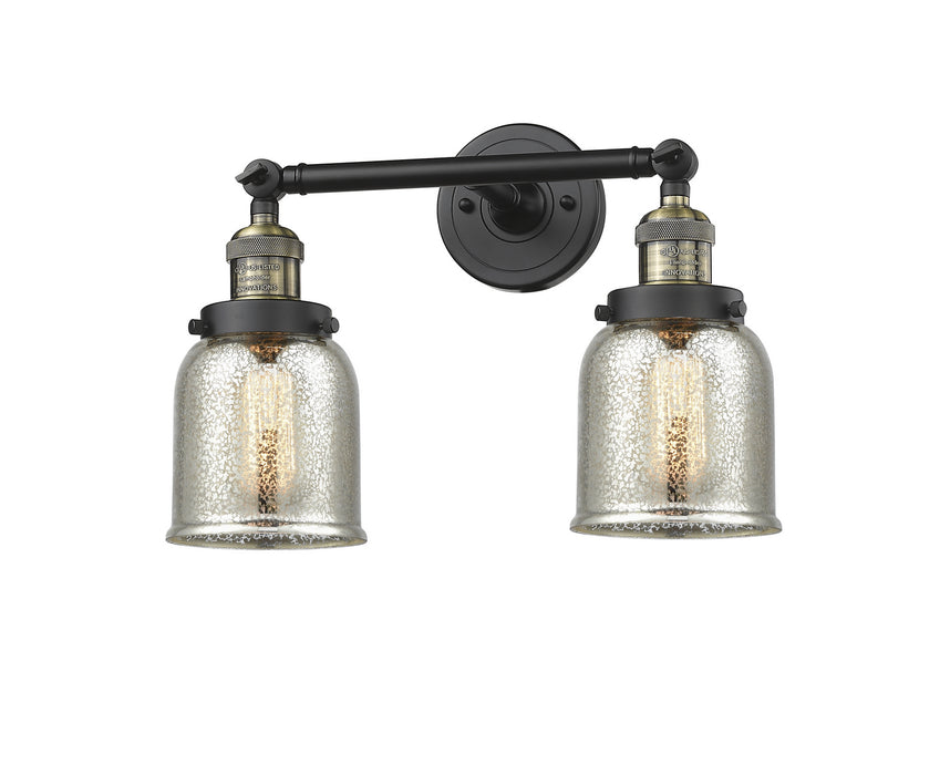 Innovations - 208-BAB-G58-LED - LED Bath Vanity - Franklin Restoration - Black Antique Brass