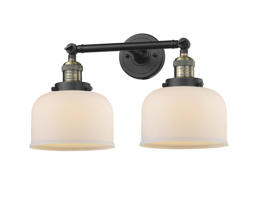 Innovations - 208-BAB-G71-LED - LED Bath Vanity - Franklin Restoration - Black Antique Brass