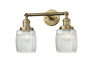 Innovations - 208-BB-G302 - Two Light Bath Vanity - Franklin Restoration - Brushed Brass