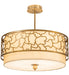 Meyda Tiffany - 190175 - LED Pendant - Deserto Seco - Brass Tint