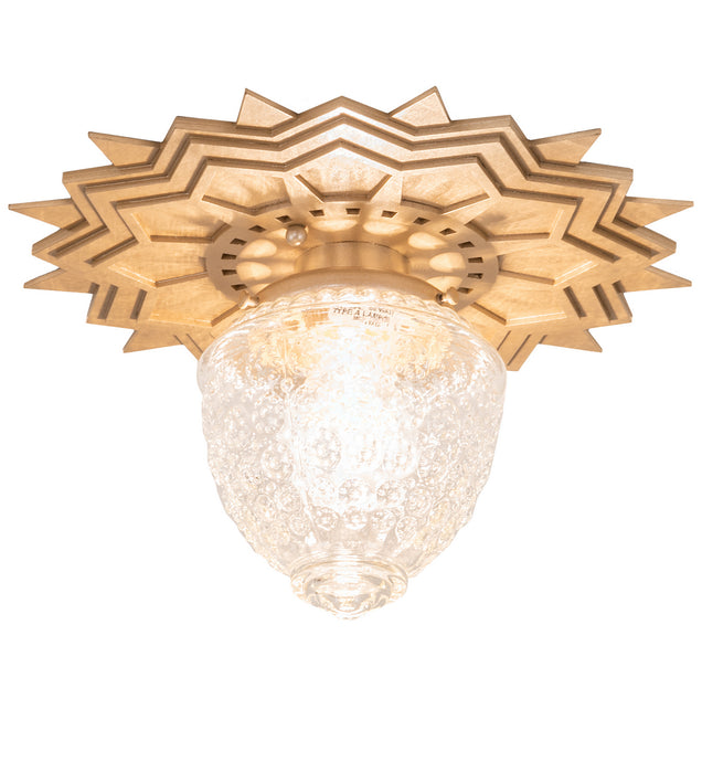 Meyda Tiffany - 194037 - One Light Flushmount - Arinna - Custom