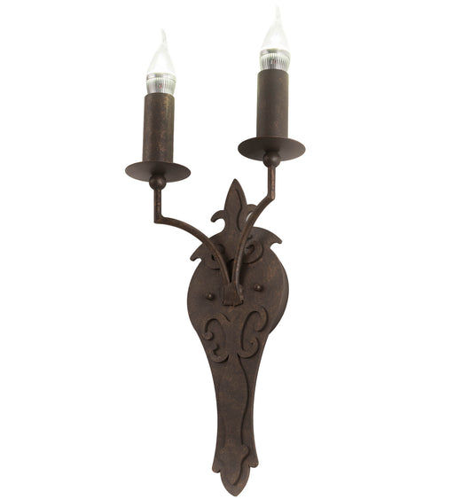 Meyda Tiffany - 195109 - LED Wall Sconce - Torsade - Timeless Bronze