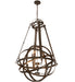 Meyda Tiffany - 196041 - LED Chandelier - Gimbal - Timeless Bronze