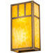 Meyda Tiffany - 201300 - Two Light Wall Sconce - Hyde Park - Antique Brass