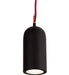 Meyda Tiffany - 202136 - One Light Pendant - Cloche - Wrought Iron