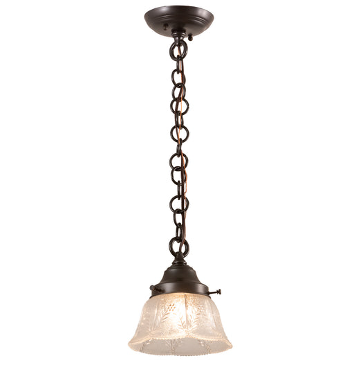 Meyda Tiffany - 203680 - One Light Mini Pendant - Revival - Craftsman Brown