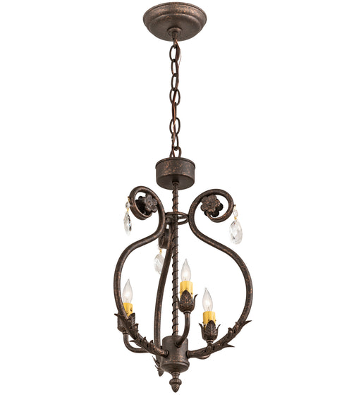 Meyda Tiffany - 204679 - Three Light Chandelier - Antonia - Crystal