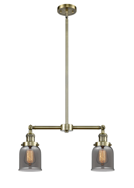 Innovations - 209-AB-G53-LED - LED Island Pendant - Franklin Restoration - Antique Brass