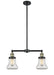 Innovations - 209-BAB-G192 - Two Light Island Pendant - Franklin Restoration - Black Antique Brass