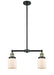 Innovations - 209-BAB-G51 - Two Light Island Pendant - Franklin Restoration - Black Antique Brass