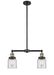 Innovations - 209-BAB-G52 - Two Light Island Pendant - Franklin Restoration - Black Antique Brass