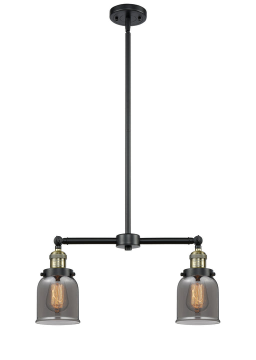 Innovations - 209-BAB-G53 - Two Light Island Pendant - Franklin Restoration - Black Antique Brass