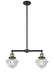 Innovations - 209-BAB-G532 - Two Light Island Pendant - Franklin Restoration - Black Antique Brass