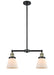 Innovations - 209-BAB-G61 - Two Light Island Pendant - Franklin Restoration - Black Antique Brass