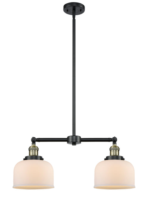 Innovations - 209-BAB-G71-LED - LED Island Pendant - Franklin Restoration - Black Antique Brass