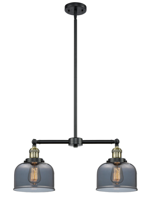 Innovations - 209-BAB-G73-LED - LED Island Pendant - Franklin Restoration - Black Antique Brass
