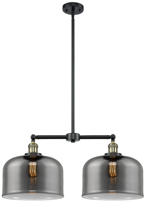 Innovations - 209-BAB-G73-L-LED - LED Island Pendant - Franklin Restoration - Black Antique Brass