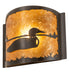 Meyda Tiffany - 211045 - One Light Wall Sconce - Loon - Timeless Bronze