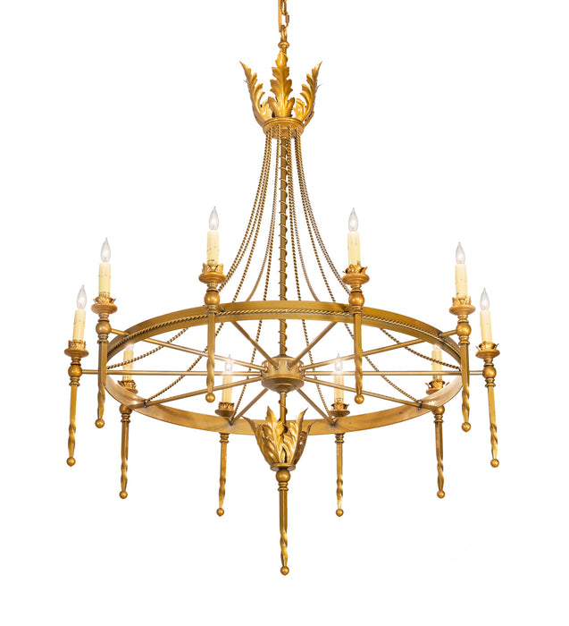 Meyda Tiffany - 211956 - Ten Light Chandelier - Amaury - Custom