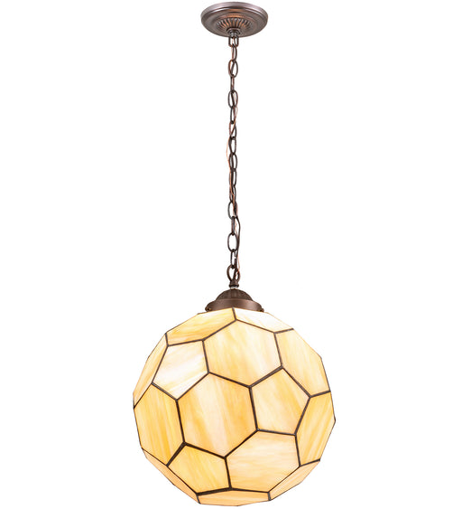 Meyda Tiffany - 213499 - One Light Pendant - Pallavolo - Mahogany Bronze