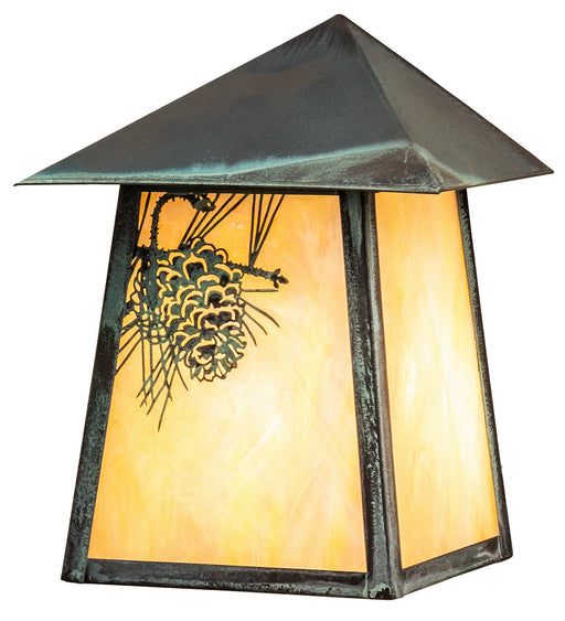 Meyda Tiffany - 38972 - One Light Wall Sconce - Stillwater - Verdigris