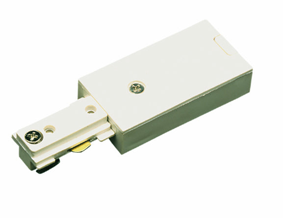 Cal Lighting - HT-274-WH - Live End Connector (3 Wires) - Cal Track - White
