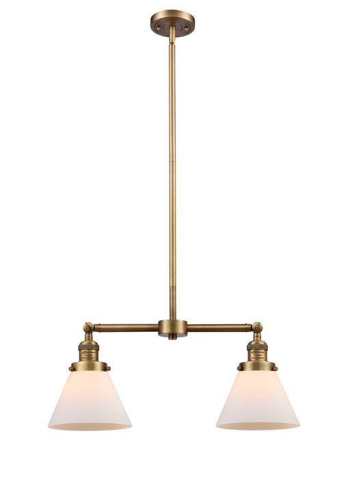 Innovations - 209-BB-G41-LED - LED Island Pendant - Franklin Restoration - Brushed Brass