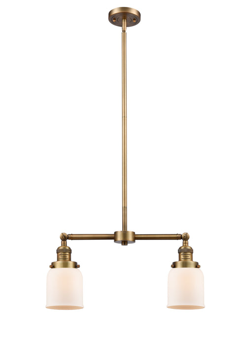Innovations - 209-BB-G51-LED - LED Island Pendant - Franklin Restoration - Brushed Brass