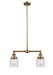 Innovations - 209-BB-G52-LED - LED Island Pendant - Franklin Restoration - Brushed Brass