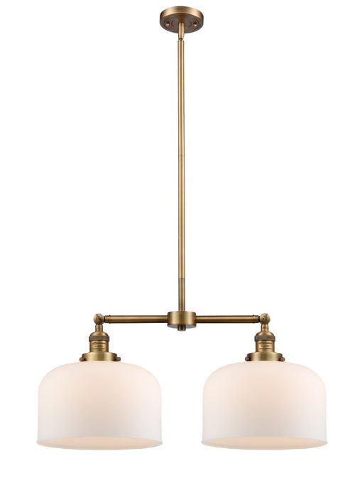 Innovations - 209-BB-G71-L-LED - LED Island Pendant - Franklin Restoration - Brushed Brass