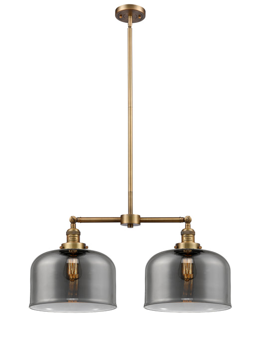 Innovations - 209-BB-G73-L-LED - LED Island Pendant - Franklin Restoration - Brushed Brass