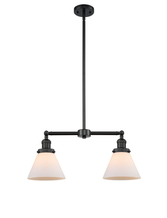 Innovations - 209-BK-G41-LED - LED Island Pendant - Franklin Restoration - Matte Black