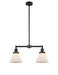 Innovations - 209-BK-G41-LED - LED Island Pendant - Franklin Restoration - Matte Black