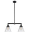 Innovations - 209-BK-G42-LED - LED Island Pendant - Franklin Restoration - Matte Black