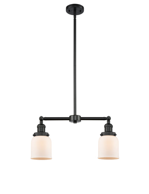 Innovations - 209-BK-G51-LED - LED Island Pendant - Franklin Restoration - Matte Black
