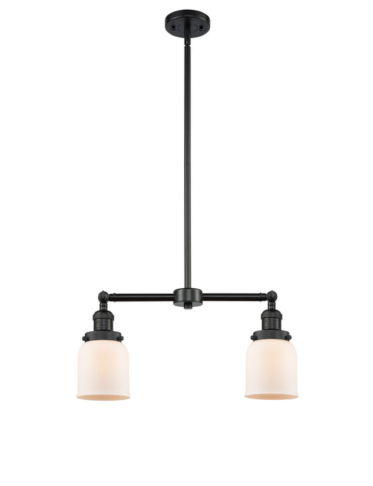 Innovations - 209-BK-G51-LED - LED Island Pendant - Franklin Restoration - Matte Black