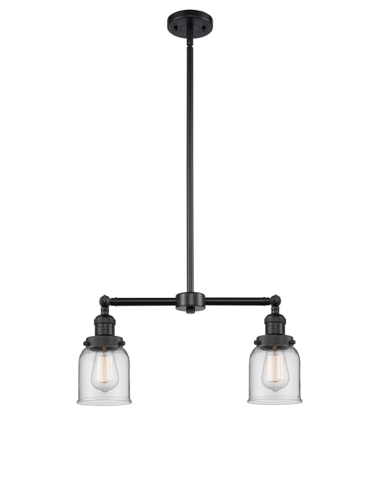 Innovations - 209-BK-G52-LED - LED Island Pendant - Franklin Restoration - Matte Black