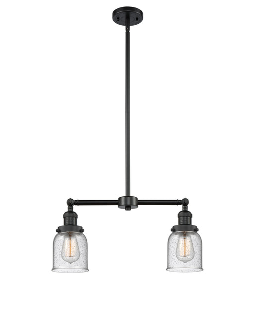 Innovations - 209-BK-G54-LED - LED Island Pendant - Franklin Restoration - Matte Black