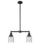 Innovations - 209-BK-G54-LED - LED Island Pendant - Franklin Restoration - Matte Black